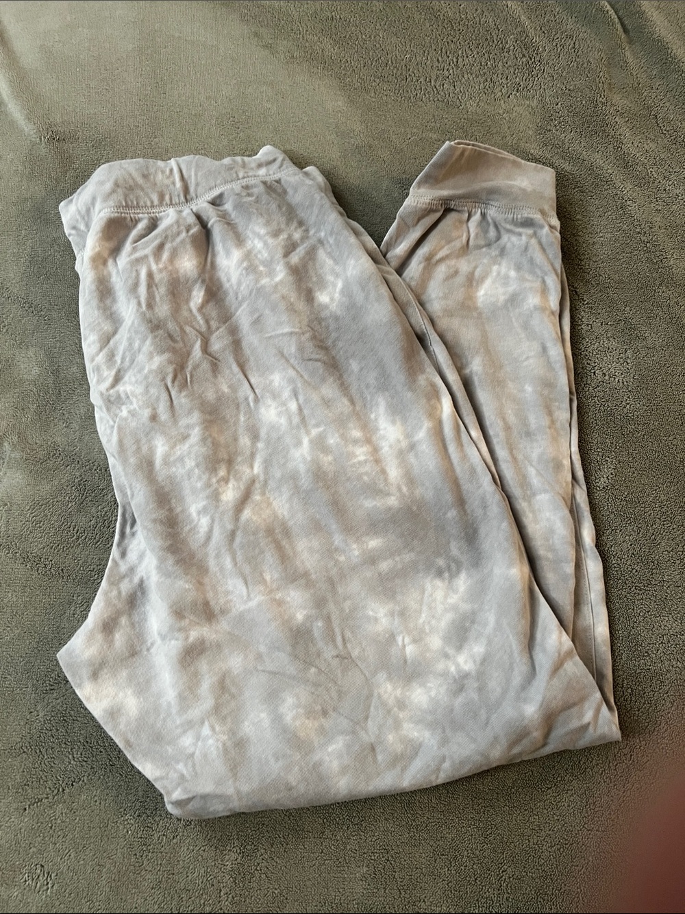 Old Navy Men's Gray Tie-Dye Jogger Pants